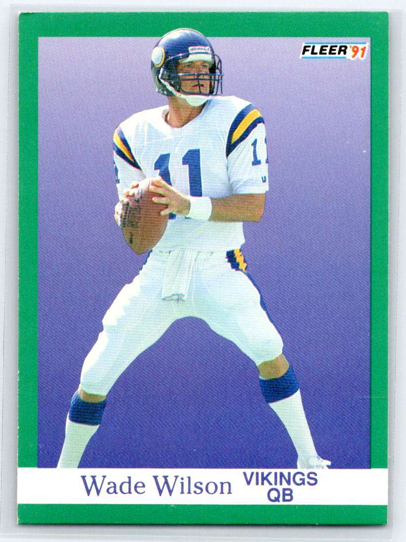 1991 Fleer #289 Wade Wilson