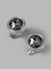 Solitaire 5.50CT Black Onyx Wedding  Engagement Groom Luxury Cufflinks For Man