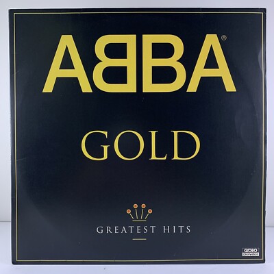 Abba Gold 2xLp Vinyl Brazil Promo 1993 (Globo/Polydor) Rare NM/VG++