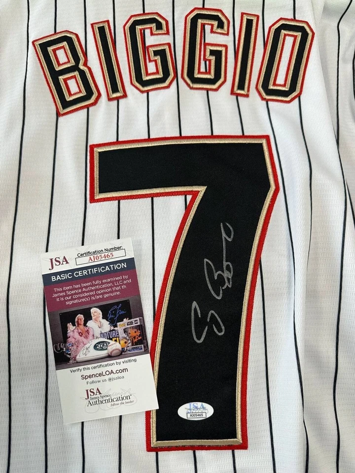 Craig Biggio Hand Signed Autographed JSA Authentication - Image 4 of 4