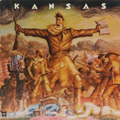 KANSAS Self-Titled USED 1974 LP Progressive Rock Vinyl Record KRSH-32817