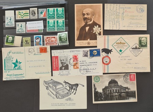 w899) Esperanto 374x collection covers + cards cancellations on 23 photos - Picture 2 of 23