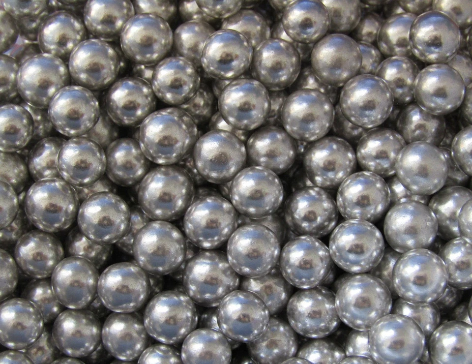 Silver Sugar Dragees / Pearls /Balls 8~10 mm Cake Decorations / Cupcakes