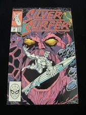The Silver Surfer #22 (1989) FN Marvel Comics Monsters From The Ego BIN-2724