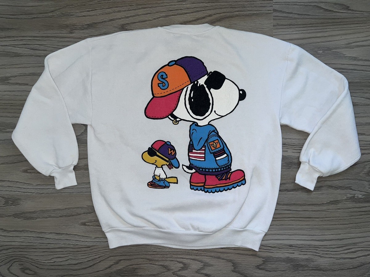 Vintage Snoopy Peanuts By Design Sweater Mens Sz XL 90's Hip Vintage Snoopy Peanuts By Design Sweater Mens Sz XL 90's Hip