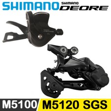 SHIMANO DEORE SL M5100 Shift Lever or RD M5120 Rear Derailleur SGS 11 Speed MTB