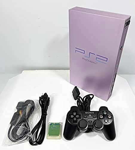 Sony PlayStation 2 PS2 Game Console Sakura Pink Limited Color 