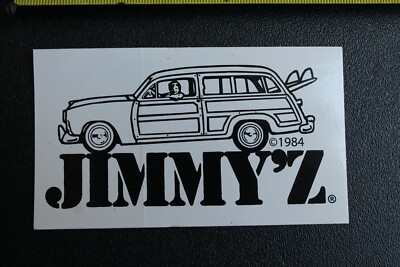 JIMMY'Z Clothing Longboard Woody Car Surf Reissue Vintage