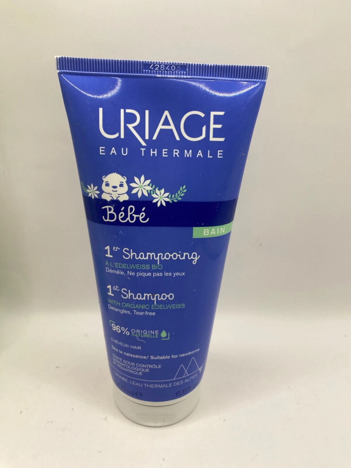 URIAGE 1st Shampoo 200ml Babies Children Extra Gentle Soap-Free Hypoallergenic
Opens in a new window