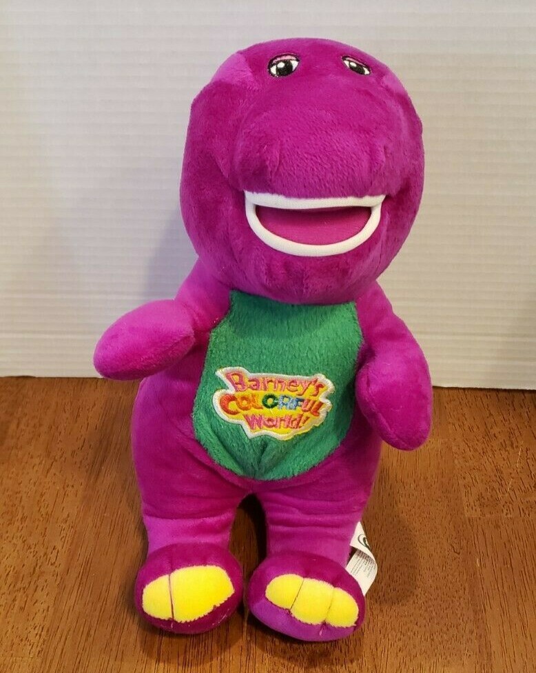 Barney Purple Singing Dinosaur Colorful World Toy Animal 12