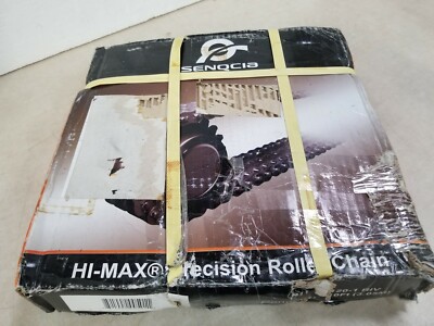 Senqcia Hi Max Precision 120 Riveted Roller Chain 120-1 RIV 10ft 1-1/2'' Pitch