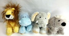 GANZ Webkinz Lot Of 4 No Tags No Codes HM006, HM368, HM167, HM009