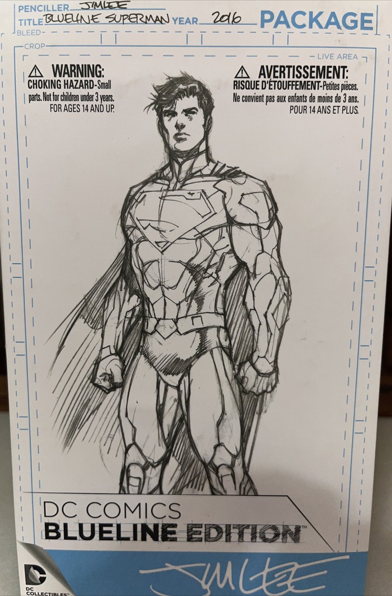 スーパーマン アートプリント Jim Lee サイン入り Limited Edition Jim