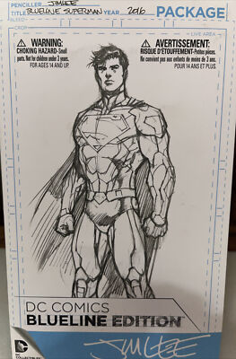 SUPERMAN BLUELINE EDITION DC Comics Action FIGURE Jim Lee 2016
