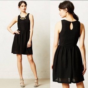 anthropologie little black dress