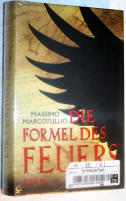 MASSIMO MARCOTULLIO Die Formel des Feuers Buch Roman Hardcover NEU verschweißt 