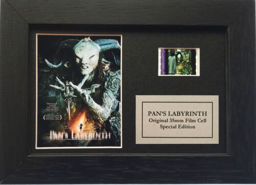 PAN'S LABYRINTH Original Mini 35mm Film Cell Memorabilia + COA - Afbeelding 1 van 12