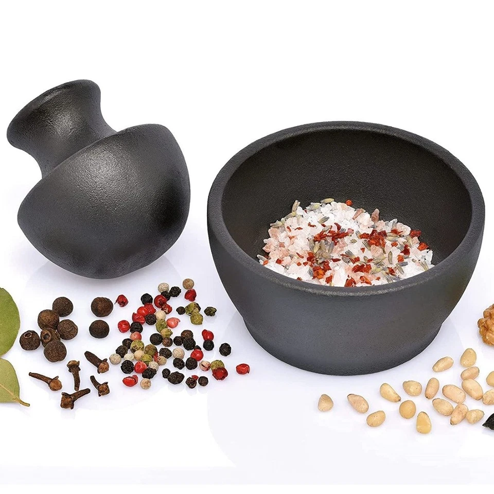 Zassenhaus Manu Cast Iron Mortar & Pestle | 4" x 3" - Image 3 of 4