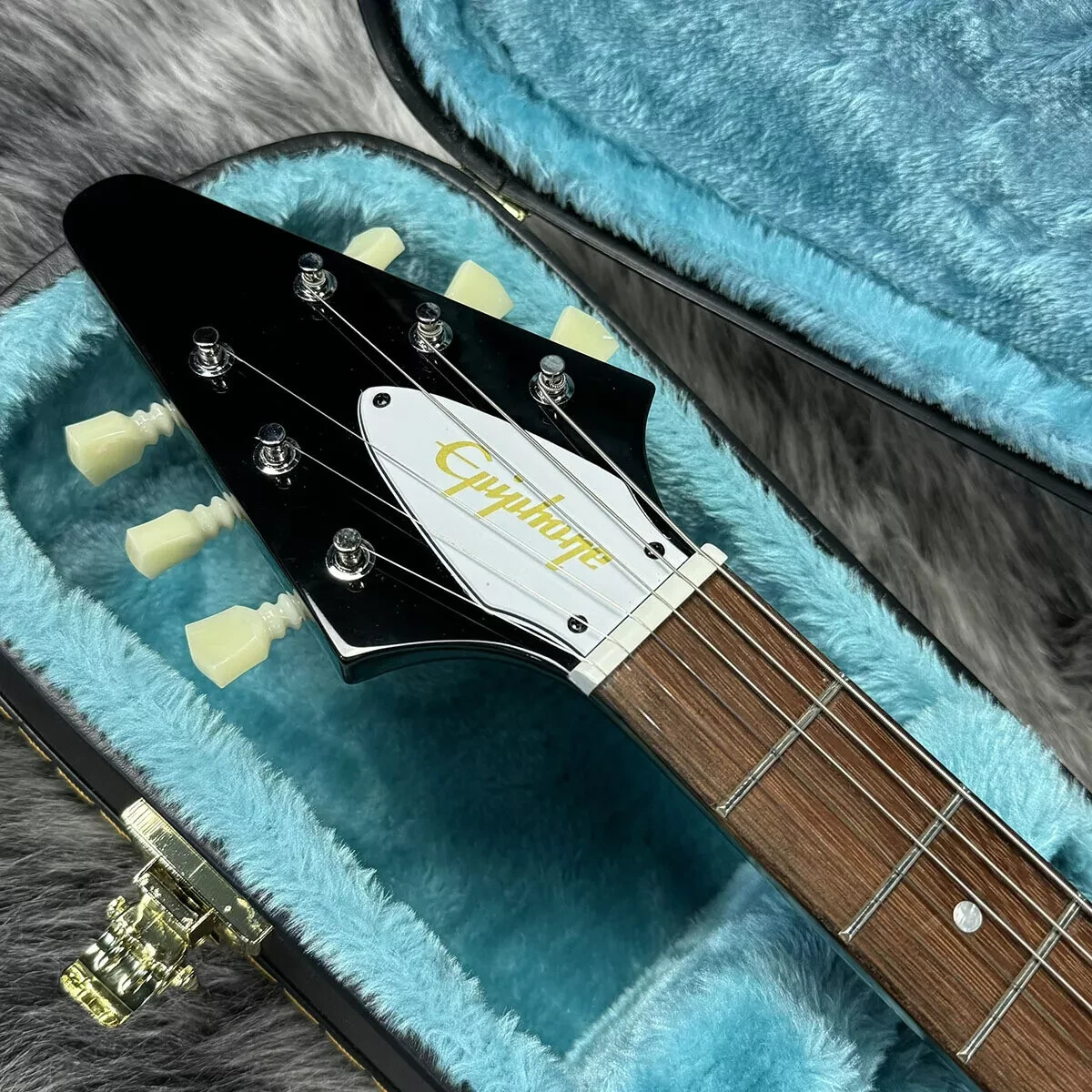 Lefty Epiphone Jimi Hendrix Love Drops Flying V Left-Hand