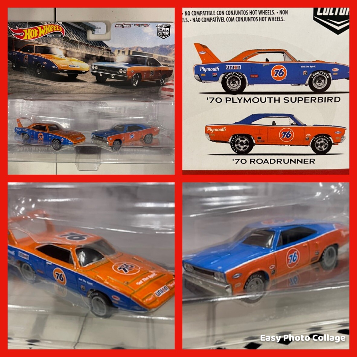 🆕HOT WHEELS⭐️PREMIUM 2022⭐️70 PLYMOUTH SUPERBIRD⭐️70