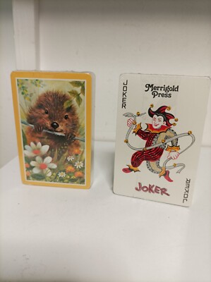 Vintage Merrigold Presse Standard Deck Spielkarten versiegelt zwei Packungen