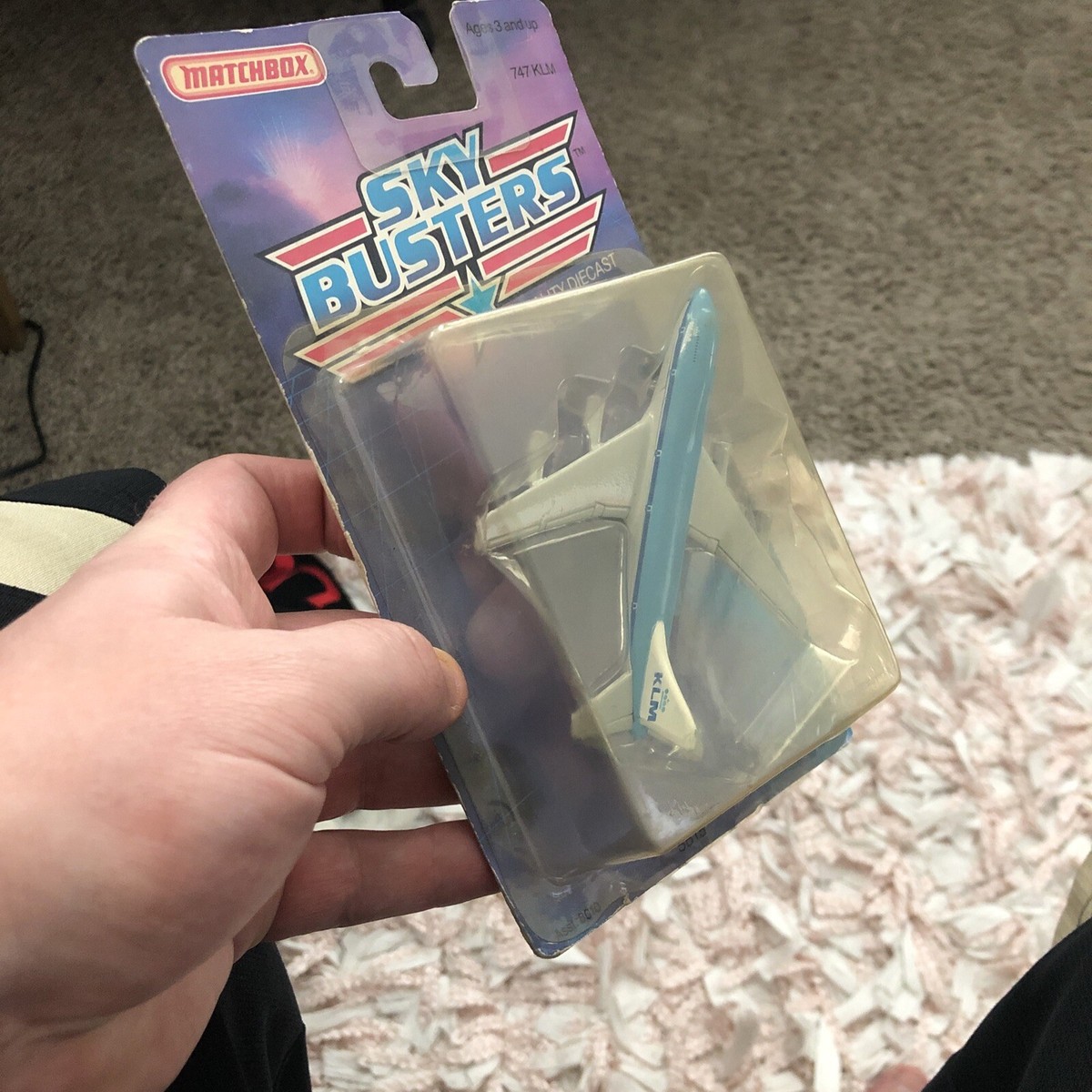 1988 Matchbox Sky Busters 747 KLM - New Old Stock, Sealed