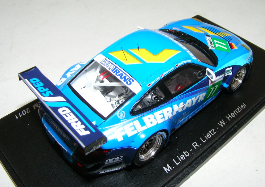 1/43 Spark Porsche 911 GT3 RSR 