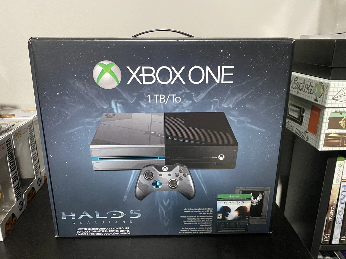 Microsoft Xbox One Halo 5: Guardians Limited Edition 1TB Black & Silver  Console for sale online