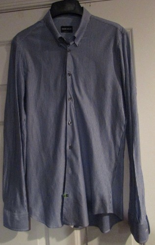 Camicia uomo con stampa tropical Emporio Armani
