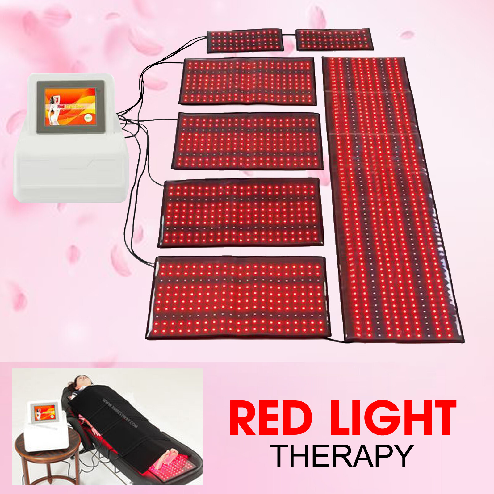 7 in 1 For weight loss 635nm&850nm Red Light Therapy Mat body