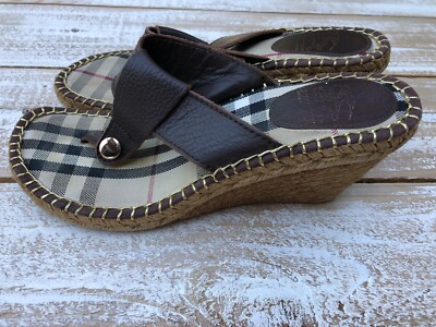 burberry wedge espadrilles