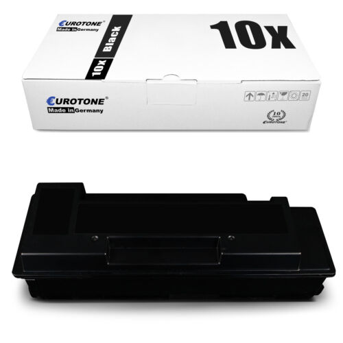 10x Toner for Kyocera FS 1030 D Dn 1T02G60DE0 TK120 TK-120 Black - Afbeelding 1 van 5