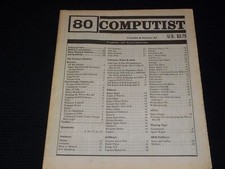 ISSUE 80 COMPUTIST MAGAZINE - FOR USERS OF APPLE COMPUTERS - L 13767
