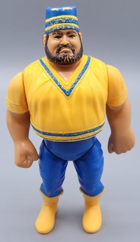WWE WWF Hasbro AKEEM Series 1 Vintage Action Figur...