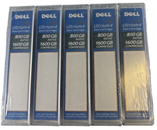 Pack Of Five Dell Lto Ultrium 4 Data Cartridge 800 GB Native 1600 GB Compressed