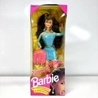 Mattel Earring Magic Barbie Doll Brunette New in Box NRFB Sealed Vintage 1992