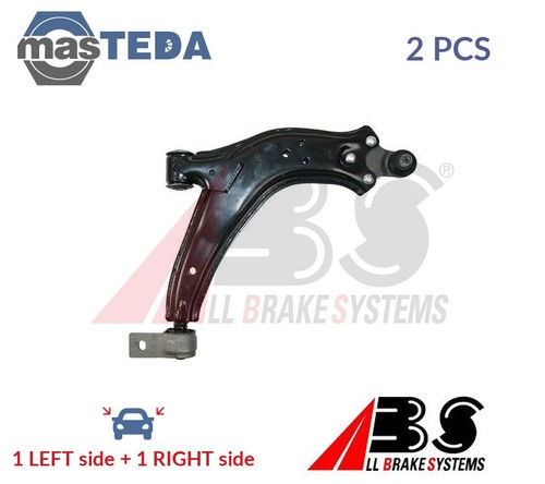 210432 LH RH TRACK CONTROL ARM PAIR FRONT OUTER LOWER ABS 2PCS NEW ...