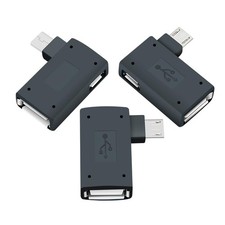 HOXIBSL OTG Cable Adapter for fire Stick 4K Max,Added Memory to Your Black