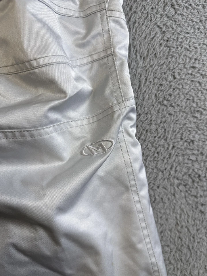 Pantalones de nieve Marker para mujer 6P Petite blancos aislados esquí snowboard evolución cálidos Foto 3 de 4