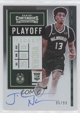 2020-21 Contenders Rookie Variation Playoff Ticket 95/99 Jordan Nwora Auto 11qd