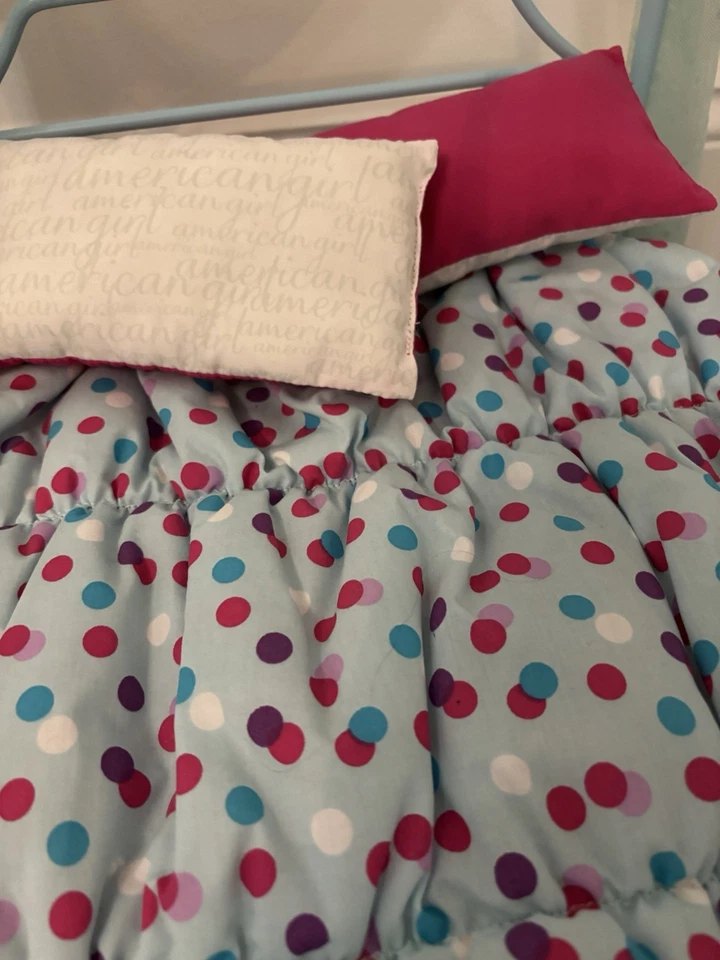 American Girl Doll Truly Me Canopy Bed And Bedding Set - Image 4 of 4