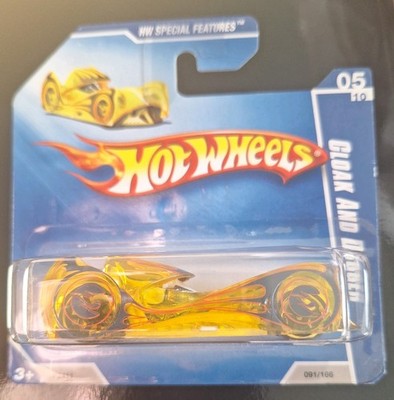  Hot Wheels Cloak and Dagger 2009 HW SPECIAL FEATURES SELTEN SAMMLUNG  GELB 