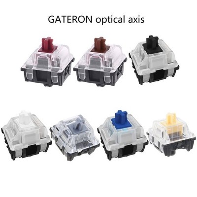 Mechanical Keyboard Optical Switch for GK61 SK61 White Black Red Brown