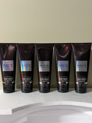 5 New BLACH TIE MEN S COLLECTION BATH & BODY WORKS BODY CREAM LOTION