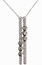 1.10 ct VS Lab Diamond Designer Necklace