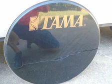 TAMA GOLD LOGO 22" BASS DRUM HEAD-VG!