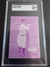 SGC 3 1934-36 1934 BATTER UP TONY LAZZERI #45 HOF RC ROOKIE YANKEES SHARP CARD!!
