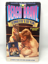 VTG UWF Beach Brawl VHS 1991 Wrestling Steve Dr. Death Williams Bam Bam Bigelow