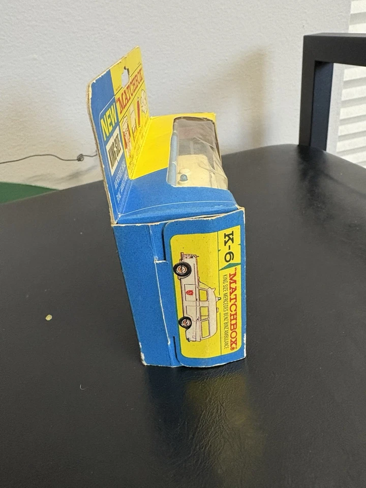 Matchbox Lesney Superkings K-6 Mercedes Benz Ambulance With Box - Image 3 of 4