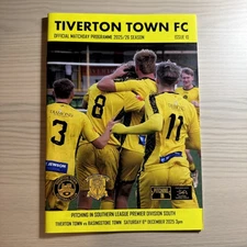 2025/26 TIVERTON TOWN v BASINGSTOKE TOWN  Non League Football Programme